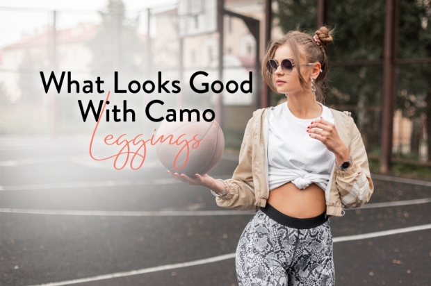 What goes good with camo leggings?